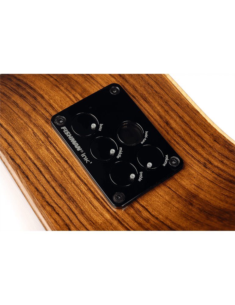 GUITARRA ACÚSTICA LÂG AUDITORIUM CUTAWAY TRAMONTANE 318 A/E -NATURAL