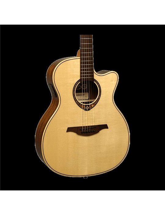 GUITARRA ACÚSTICA LÂG AUDITORIUM CUTAWAY TRAMONTANE 318 A/E -NATURAL