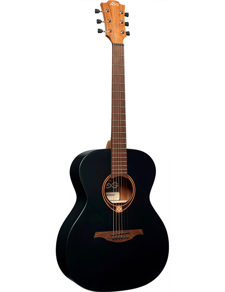 GUITARRA ACÚSTICA LÂG AUDITORIUM TRAMONTANE 70 - NEGRO SATINADO