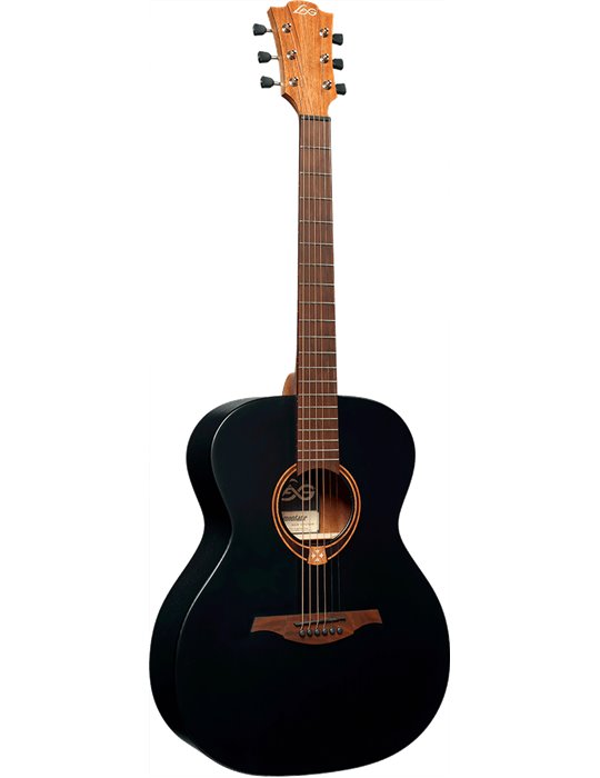 GUITARRA ACÚSTICA LÂG AUDITORIUM TRAMONTANE 70 - NEGRO SATINADO