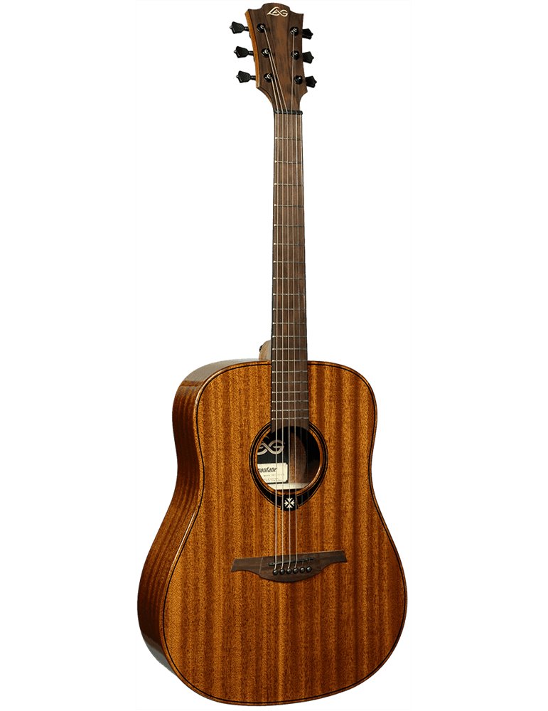 GUITARRA ACÚSTICA LÂG DREADNOUGHT TRAMONTANE 98 - CAOBA