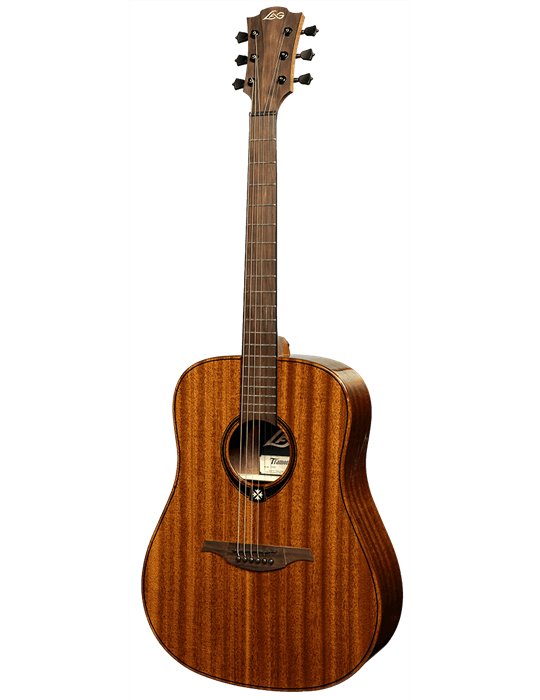 GUITARRA ACÚSTICA LÂG DREADNOUGHT TRAMONTANE 98 - CAOBA