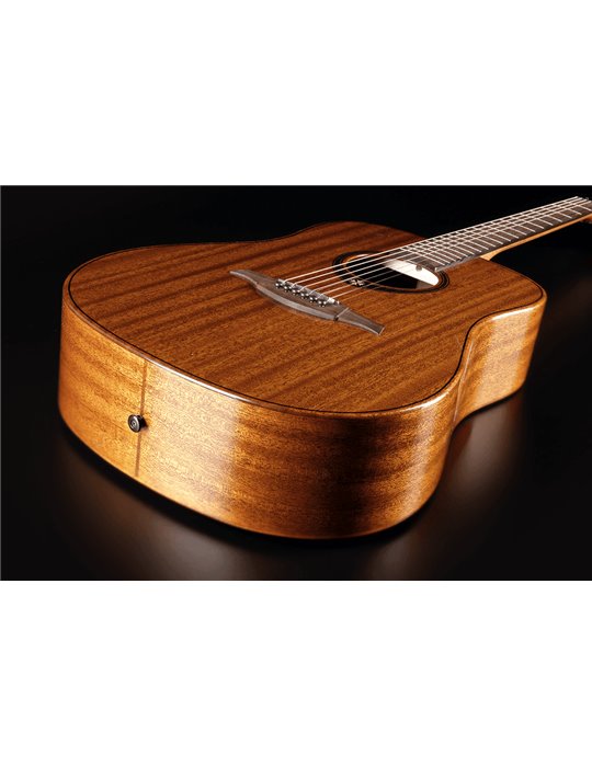 GUITARRA ACÚSTICA LÂG DREADNOUGHT TRAMONTANE 98 - CAOBA