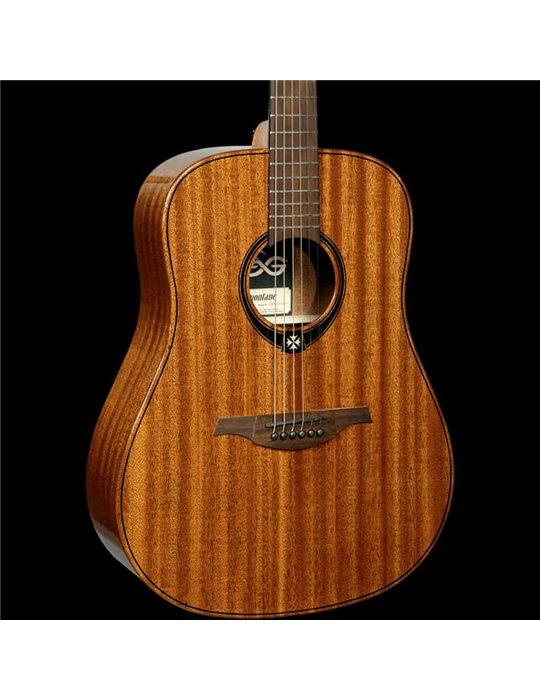 GUITARRA ACÚSTICA LÂG DREADNOUGHT TRAMONTANE 98 - CAOBA