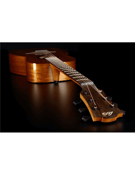 GUITARRA ACÚSTICA LÂG PARLOR A/E TRAMONTANE 98 - CAOBA
