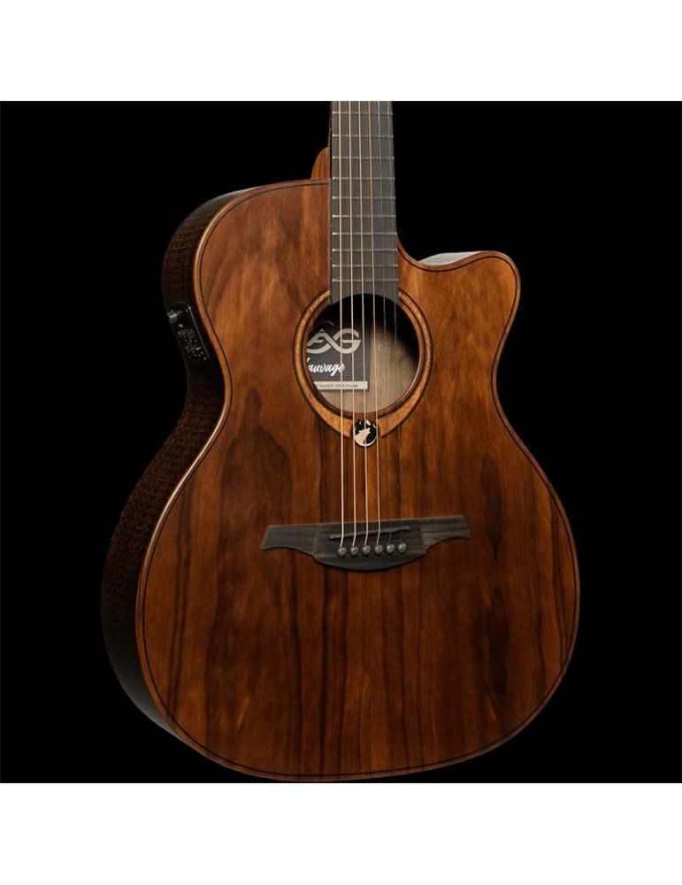 GUITARRA ACÚSTICA LÂG AUDITORIUM CUTWAY A/E - SAUVAGE