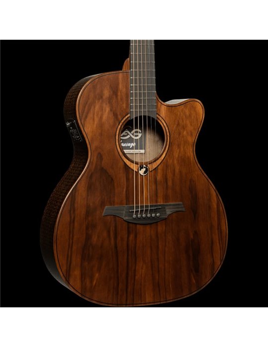 GUITARRA ACÚSTICA LÂG AUDITORIUM CUTWAY A/E - SAUVAGE