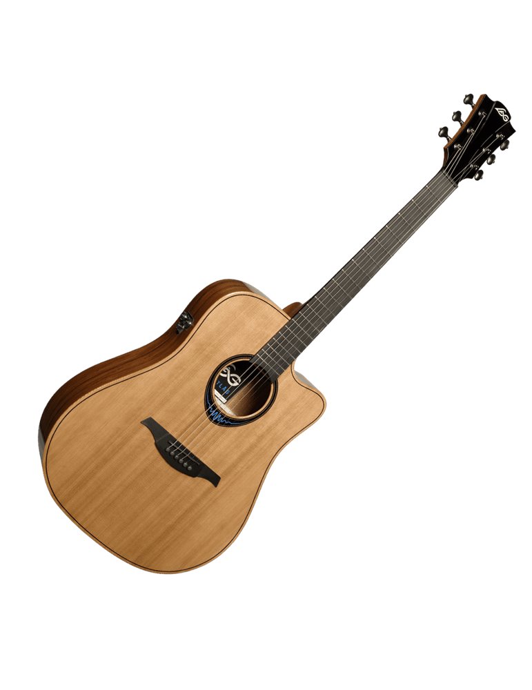 GUITARRA ACÚSTICA LÂG DREADNOUGHT CUTAWAY A/E BLUE WAVE 2