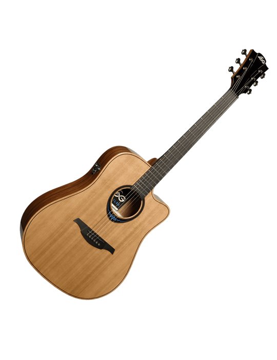 GUITARRA ACÚSTICA LÂG DREADNOUGHT CUTAWAY A/E BLUE WAVE 2