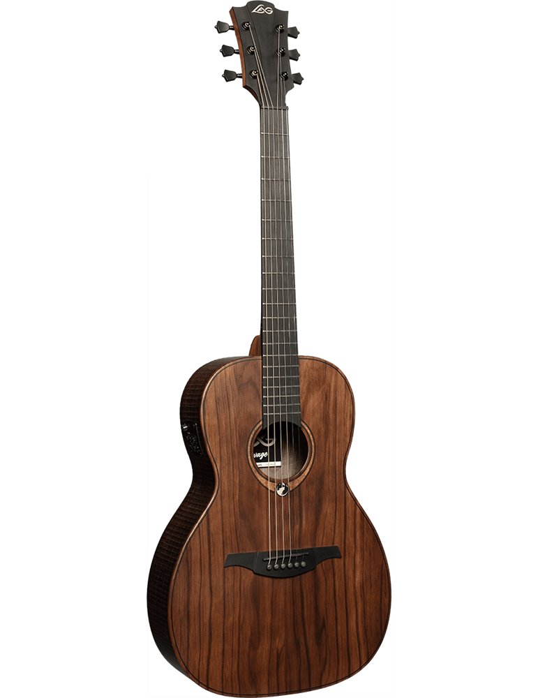 GUITARRA ACÚSTICA LÂG PARLOR A/E - SAUVAGE 