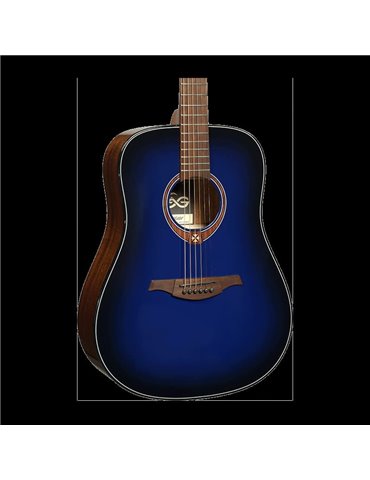 GUITARRA ACÚSTICA LAG DREADNOUGHT - EDICIÓN LIMITADA BLUE BURST