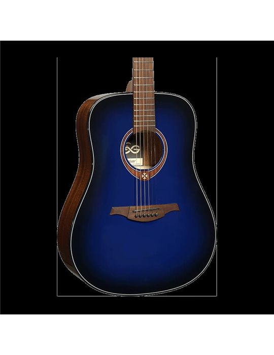 GUITARRA ACÚSTICA LAG DREADNOUGHT - EDICIÓN LIMITADA BLUE BURST
