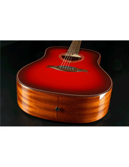 GUITARRA ACÚSTICA LAG DREADNOUGHT - EDICIÓN LIMITADA RED BURST