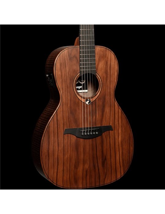 GUITARRA ACÚSTICA LÂG PARLOR A/E - SAUVAGE 