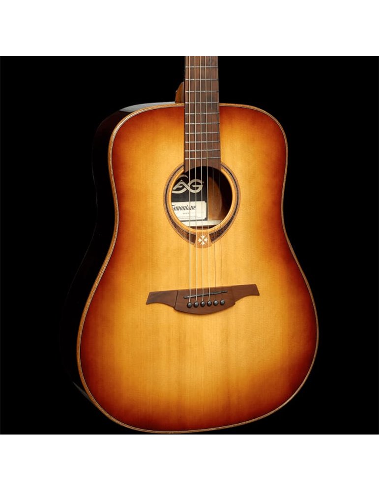GUITARRA ACÚSTICA LÂG DREADNOUGHT TRAMONTANE 118 - BROWN SHADOW