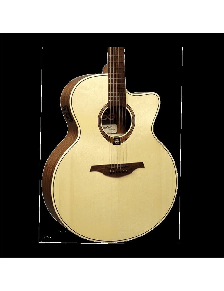 GUITARRA ACÚSTICA LÂG JUMBO CUTAWAY TRAMONTANE 177 A/E - NATURAL