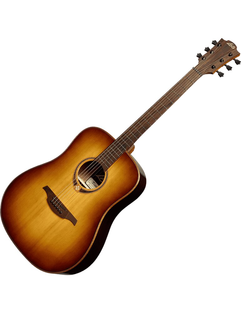 GUITARRA ACÚSTICA LÂG DREADNOUGHT TRAMONTANE 118 - BROWN SHADOW