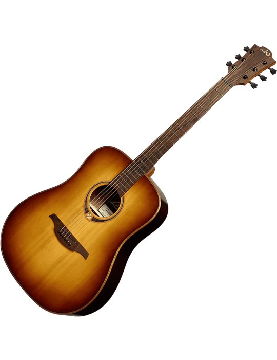 GUITARRA ACÚSTICA LÂG DREADNOUGHT TRAMONTANE 118 - BROWN SHADOW