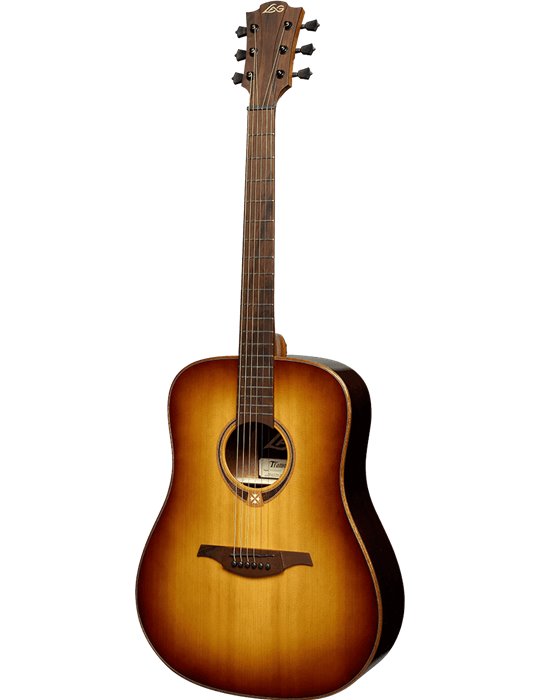 GUITARRA ACÚSTICA LÂG DREADNOUGHT TRAMONTANE 118 - BROWN SHADOW