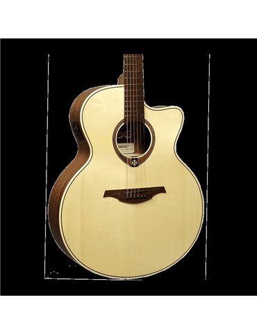 GUITARRA ACÚSTICA LÂG JUMBO CUTAWAY TRAMONTANE 177 A/E - NATURAL