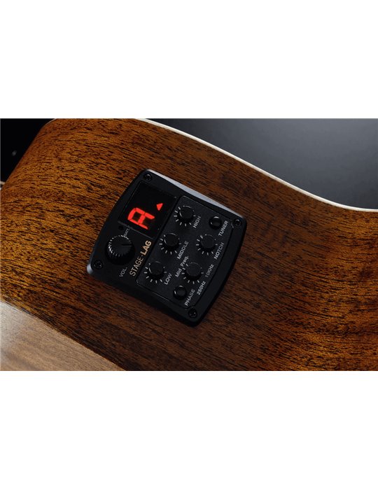 GUITARRA ACÚSTICA LÂG JUMBO CUTAWAY TRAMONTANE 177 A/E - NATURAL