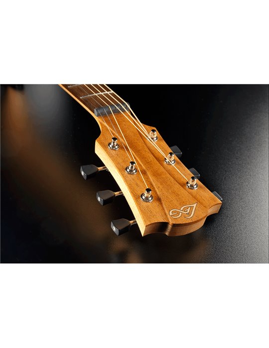 GUITARRA ACÚSTICA LÂG DREADNOUGHT TRAMONATANE 70 - NEGRO SATINADO