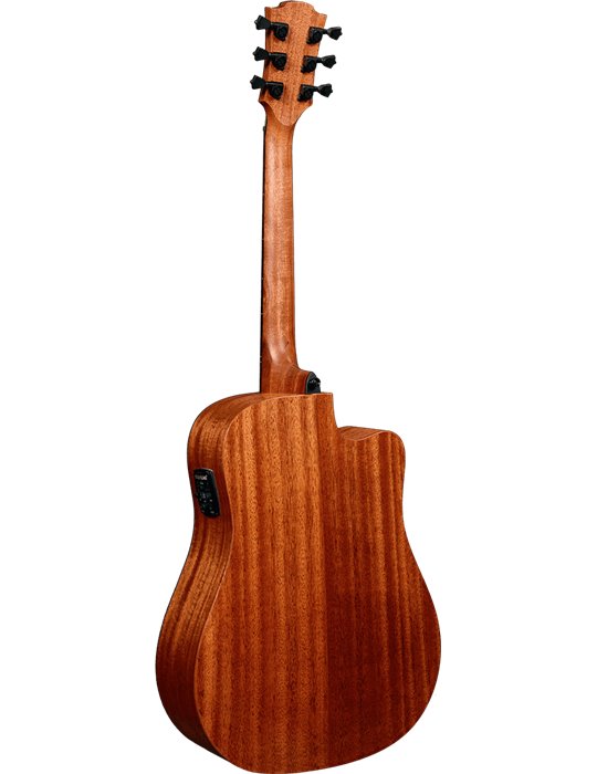 GUITARRA ACÚSTICA LÂG DREADNOUGHT CUTAWAY A/E TRAMONTANE 118 - NATURAL (ZURDOS)