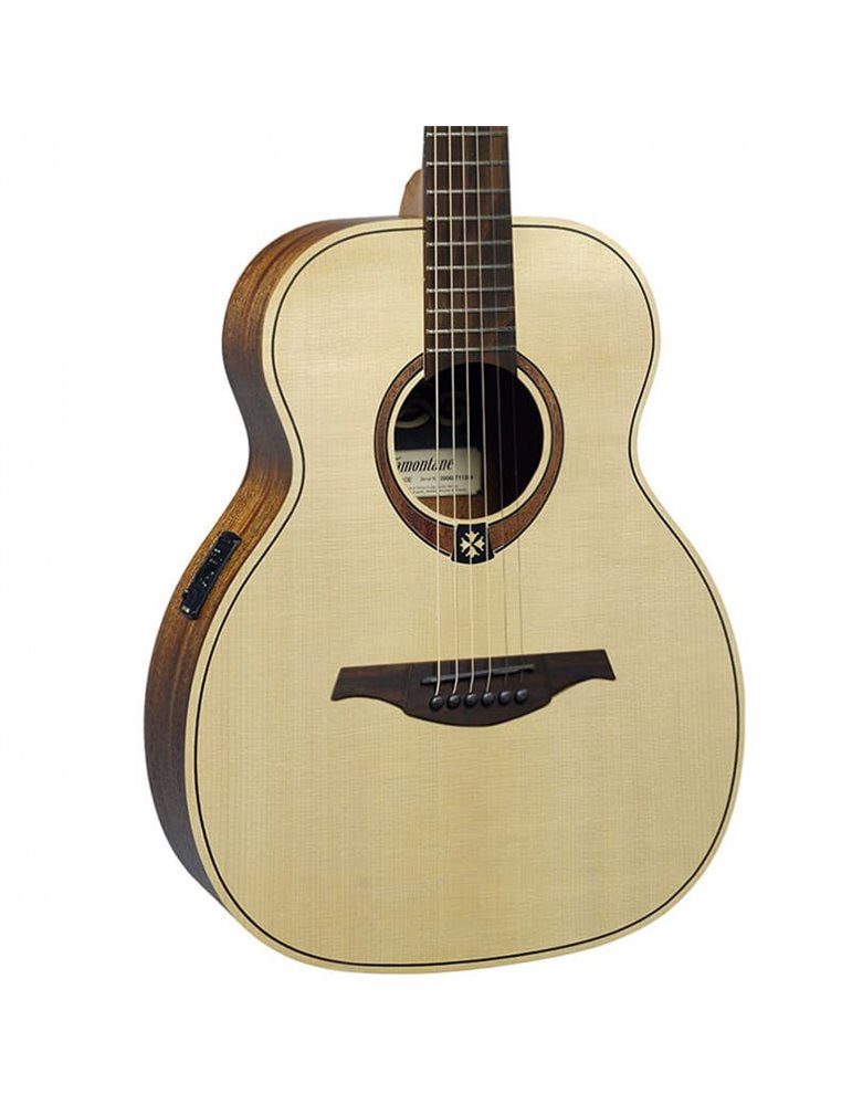 GUITARRA ACÚSTICA TRAVEL TRAMONTANE A/E ABETO - NATURAL