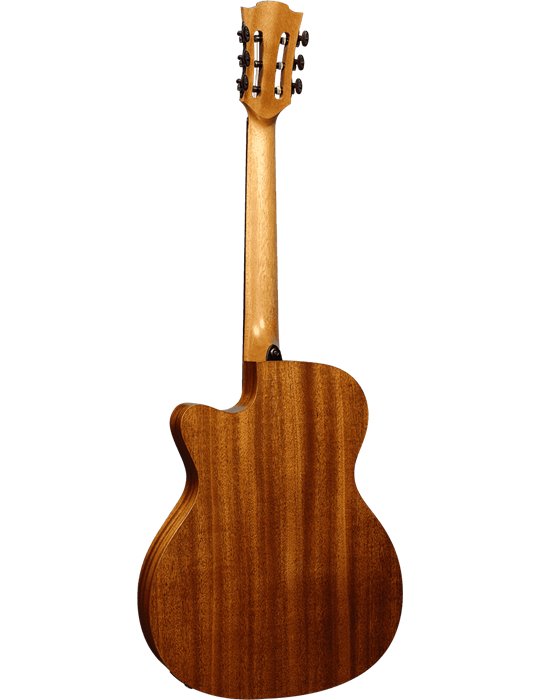 GUITARRA ACUSTICA NYLON LAG AUDITORIUM SLIM Cutaway Red Cedar - Khaya