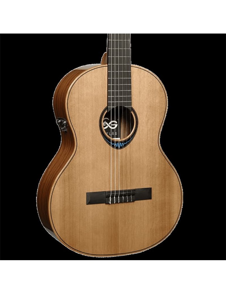 GUITARRA ACÚSTICA LÂG CLÁSICA NYLON BLUE WAVE 2