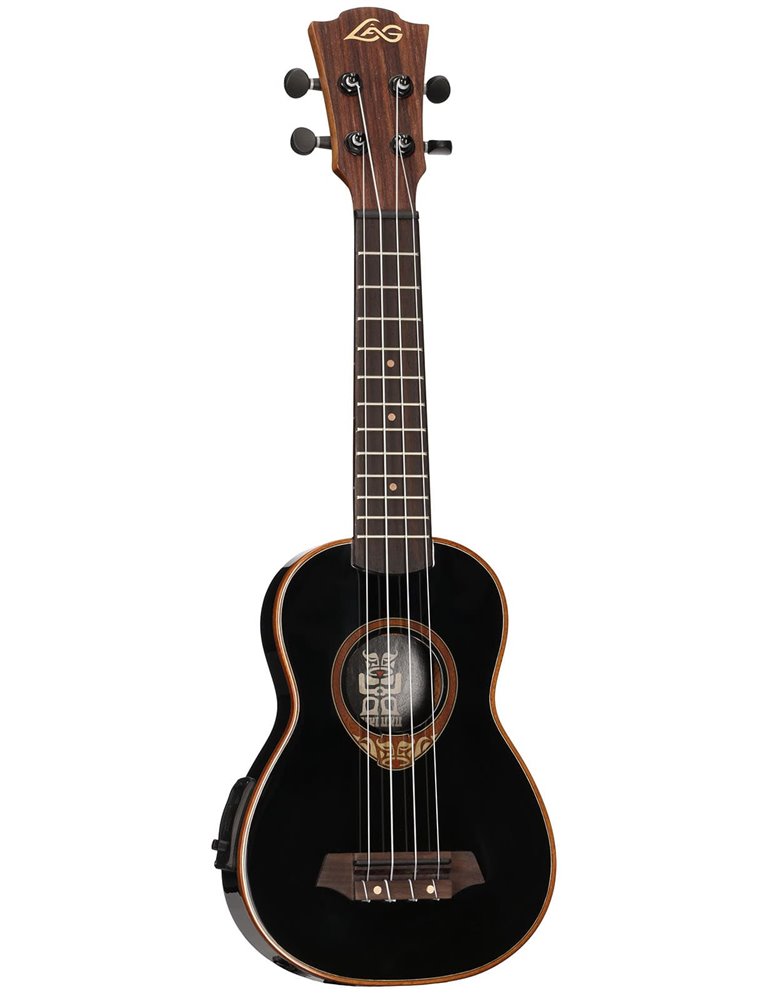 UKELELE LAG TIKI UKU BABY SOPRANO A/E CON FONDO ARQUEADO