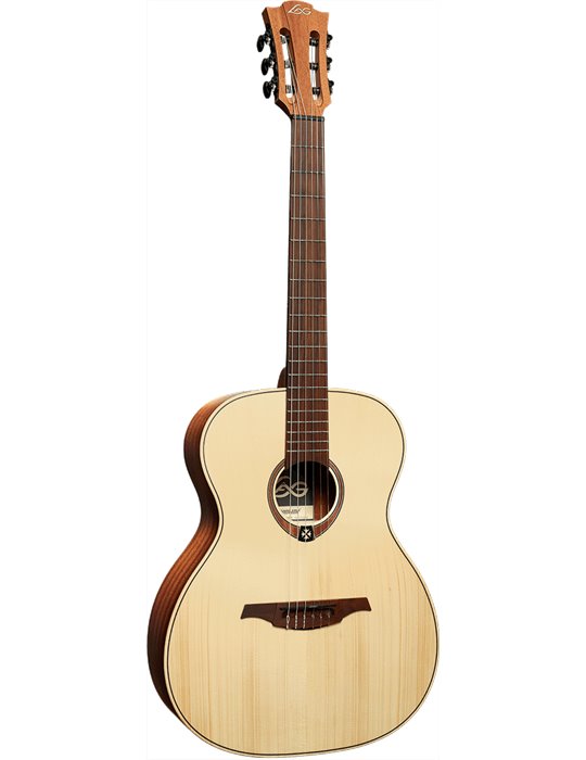 GUITARRA ACUSTICA LAG NYLON AUDITORIUM NATURAL