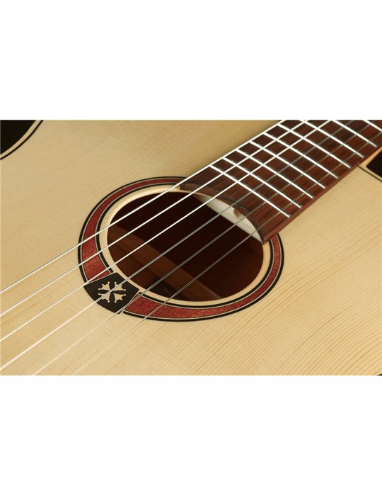 GUITARRA ACUSTICA LAG NYLON AUDITORIUM NATURAL