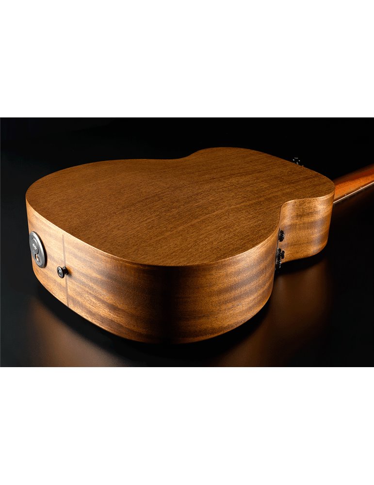 GUITARRA ACÚSTICA LÂG TRAVEL A/E BLUE WAVE 1 - MARRÓN