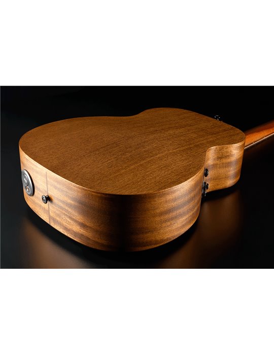 GUITARRA ACÚSTICA LÂG TRAVEL A/E BLUE WAVE 1 - MARRÓN