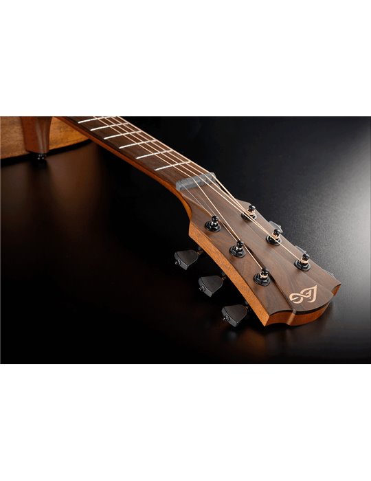 GUITARRA ACÚSTICA LÂG TRAVEL A/E BLUE WAVE 1 - MARRÓN
