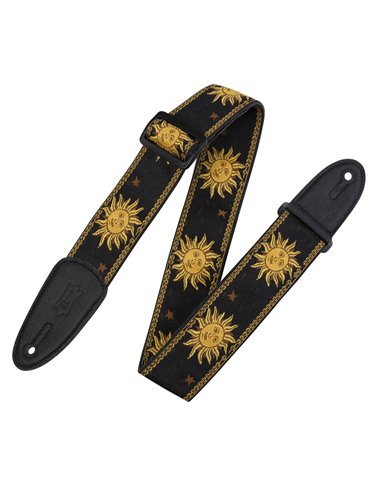 Correa Levy's Sun Motif Series 2" - Sol Amarillo & Negro