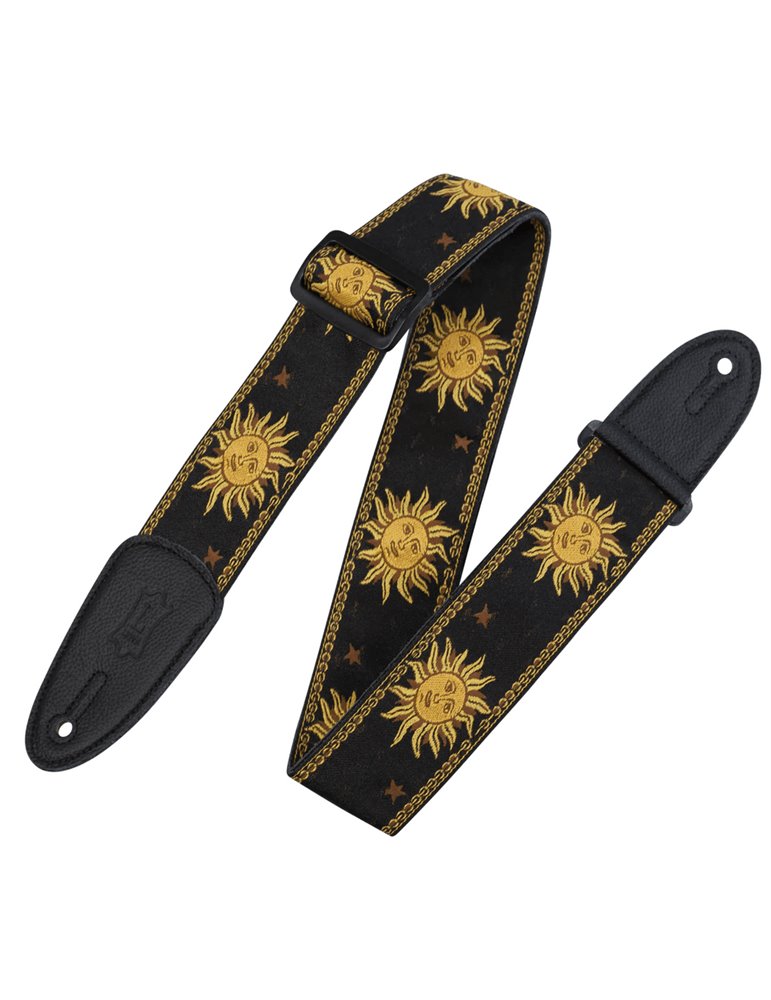 Correa Levy's Sun Motif Series 2" - Sol Amarillo & Negro