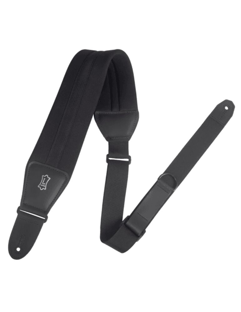 Correa Levy's Poly Right Height Series Neopreno 3¼" - Negra