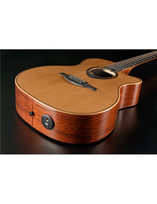 GUITARRA ACÚSTICA LÂG AUDITORIUM CUTAWAY A/E BLUE WAVE 2
