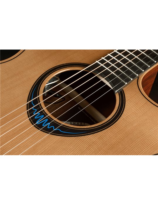 GUITARRA ACÚSTICA LÂG AUDITORIUM CUTAWAY A/E BLUE WAVE 2