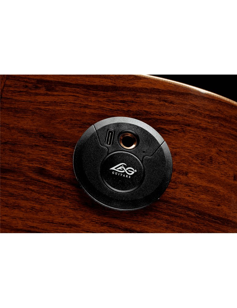 GUITARRA ACÚSTICA LÂG AUDITORIUM CUTAWAY A/E BLUE WAVE 2