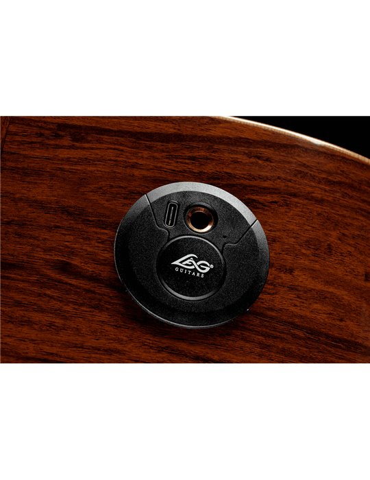 GUITARRA ACÚSTICA LÂG AUDITORIUM CUTAWAY A/E BLUE WAVE 2