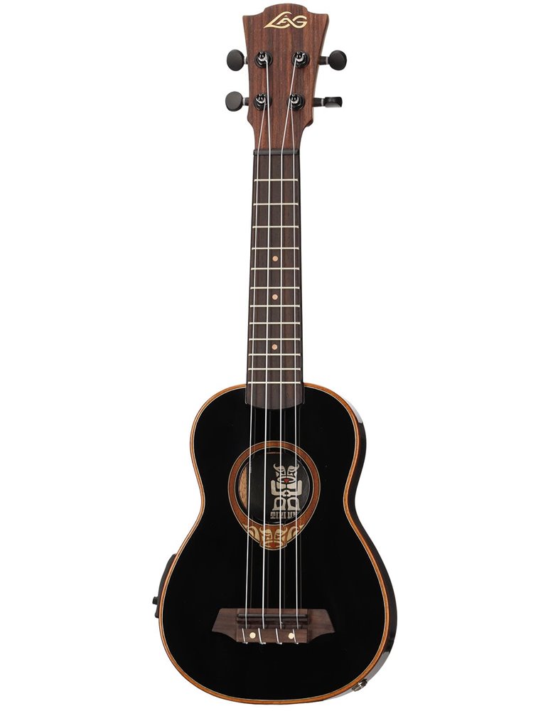 UKELELE LAG TIKI UKU BABY SOPRANO A/E CON FONDO ARQUEADO