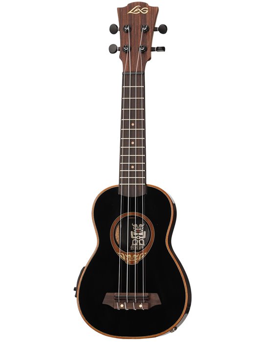 UKELELE LAG TIKI UKU BABY SOPRANO A/E CON FONDO ARQUEADO
