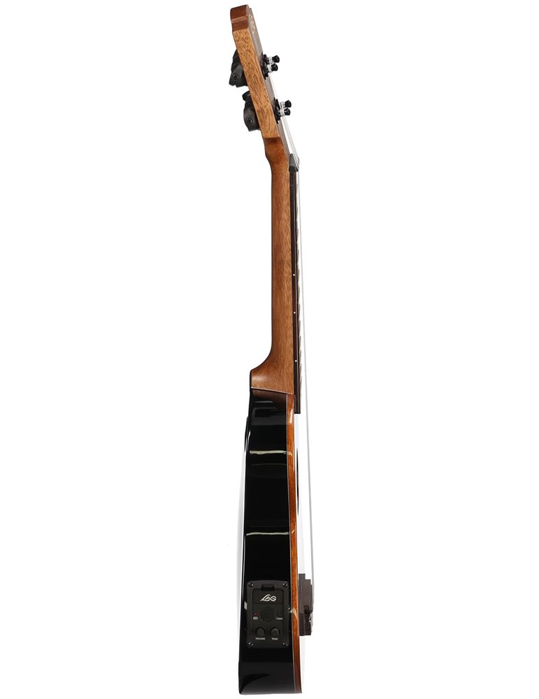 UKELELE LAG TIKI UKU BABY SOPRANO A/E CON FONDO ARQUEADO