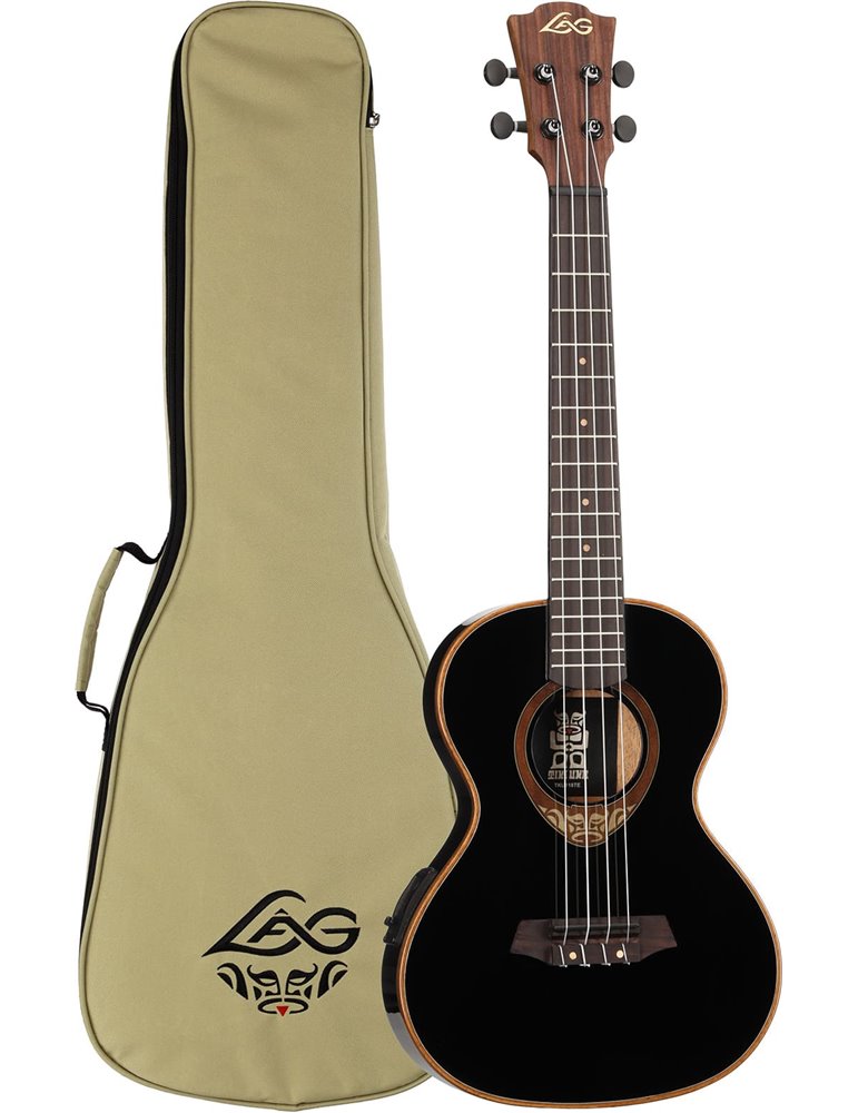 UKELELE LAG TIKI UKU TENOR A/E CON FONDO ARQUEADO 