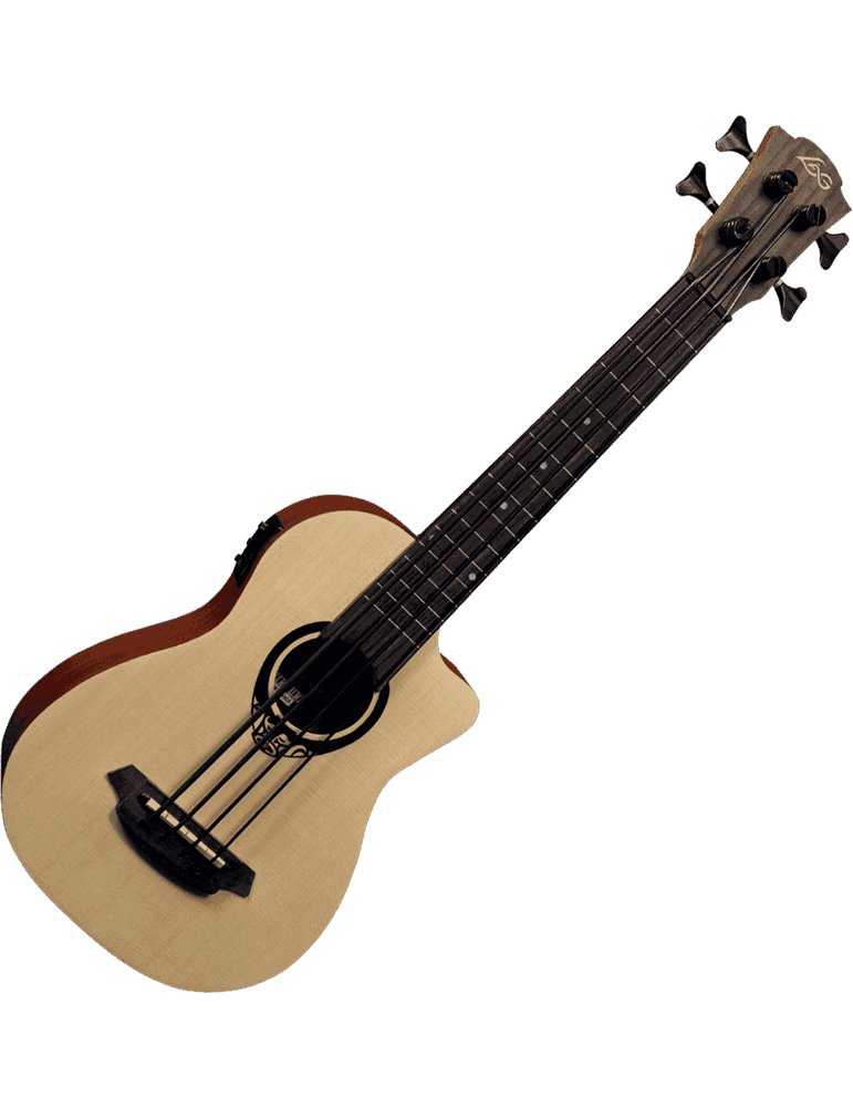 UKELELE LAG TIKI UKU MINI BASS CUTAWAY Electroacutica