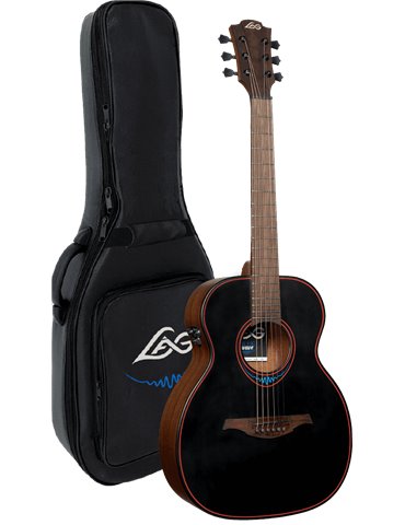 GUITARRA ACÚSTICA LÂG TRAVEL A/E  BLUE WAVE 1 2