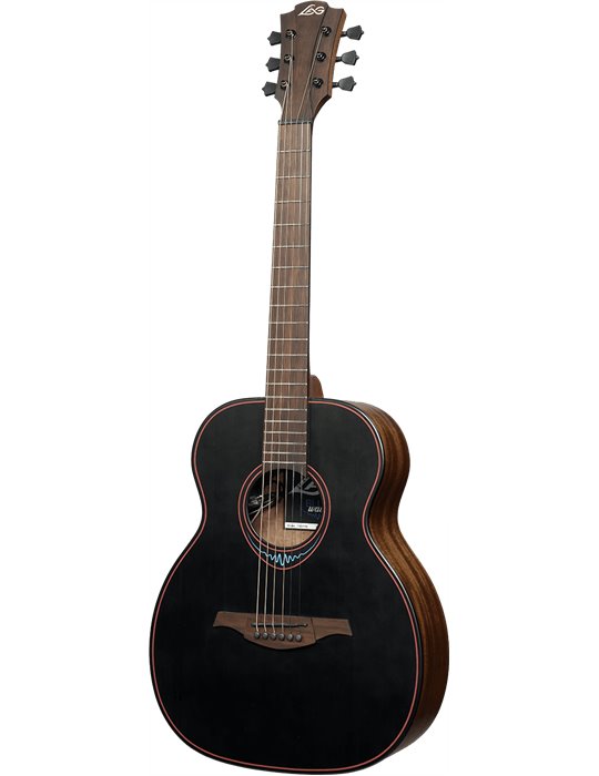 GUITARRA ACÚSTICA LÂG TRAVEL A/E  BLUE WAVE 1